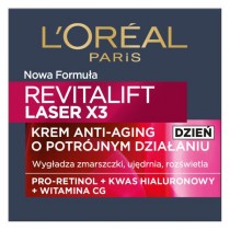 L`Oreal Revitalift Laser X3 Krem na dzie 50ml