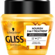 Gliss Kur Oil Nutritive Anti Split Ends Treatment maska na zniszczone kocwki 300ml