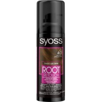 Syoss Root Retoucher spray do maskowania odrostw Ciemny Brz 120ml