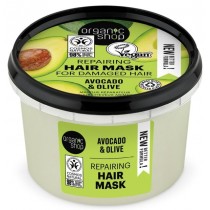 Organic Shop Organic Avocado & Olive Hair Mask regenerujca maska do wosw 250ml