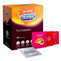 Durex Fun Explosion zestaw prezerwatyw 40szt