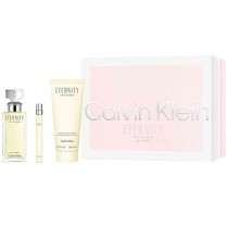 Calvin Klein Eternity For Women Woda perfumowana 100ml spray + Woda perfumowana 10ml spray + Balsam do ciaa 200ml