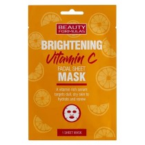 Beauty Formulas Brightening Vitamin C Facial Sheet Mask rozjaniajca maska do twarzy z witamin C