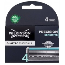 Wilkinson Sword Quattro Titanium Sensitive wymienne ostrza do maszynki do golenia 4szt