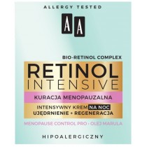 AA Retinol Intensive Kuracja Menopauzalna aktywny krem regenerujco-ujdrniajcy na noc 50ml