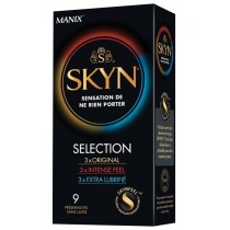 Unimil Skyn Selection 3x Original + 3x Intense Feel + 3x Extra Lubrifie