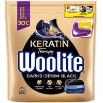 Woolite Dark Protection kapsuki do prania z keratyn Black, Darks, Denim 33szt