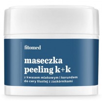 Fitomed Maseczka-peeling K+K z kwasem mlekowy 4% i korundem 50ml