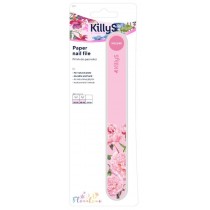 KillyS Floralove Paper Nail File pilnik papierowy Prosty Rowy 180/240