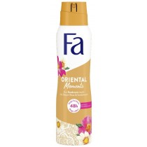 FA Oriental Moments dezodorant w sprayu o zapachu Ry Pustynnej i Drzewa Sandaowego 150ml