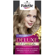 Palette Deluxe Oil-Care Color farba do wosw trwale koloryzujca z mikroolejkami 8-11 Chodny Blond