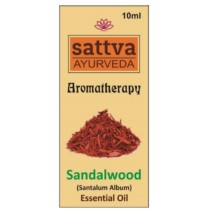 Sattva Ayurveda Aromatherapy Essential Oil olejek z drzewa sandaowego Sandalwood 10ml
