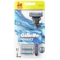 Gillette Mach 3 maszynka do golenia + wymienne ostrza 3szt