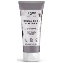 I Love Naturals Hand Lotion balsam do rk Tonka Bean & Myrrh 75ml